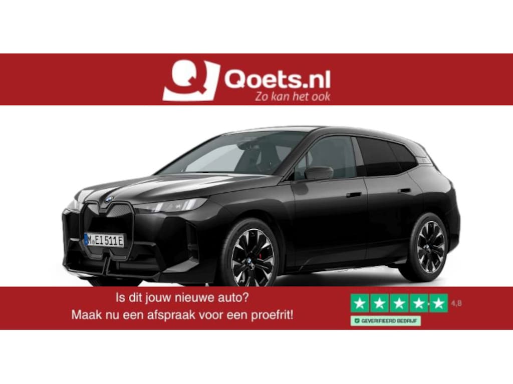 BMW iX xDrive45 101 kWh M Sport Pro - INNOVATION PACK - multifunctionele stoelen - Harman Kardon - Stuurwielrandverwarming - Elektrisch verwarmde voorstoelen - Getinte Ruiten -