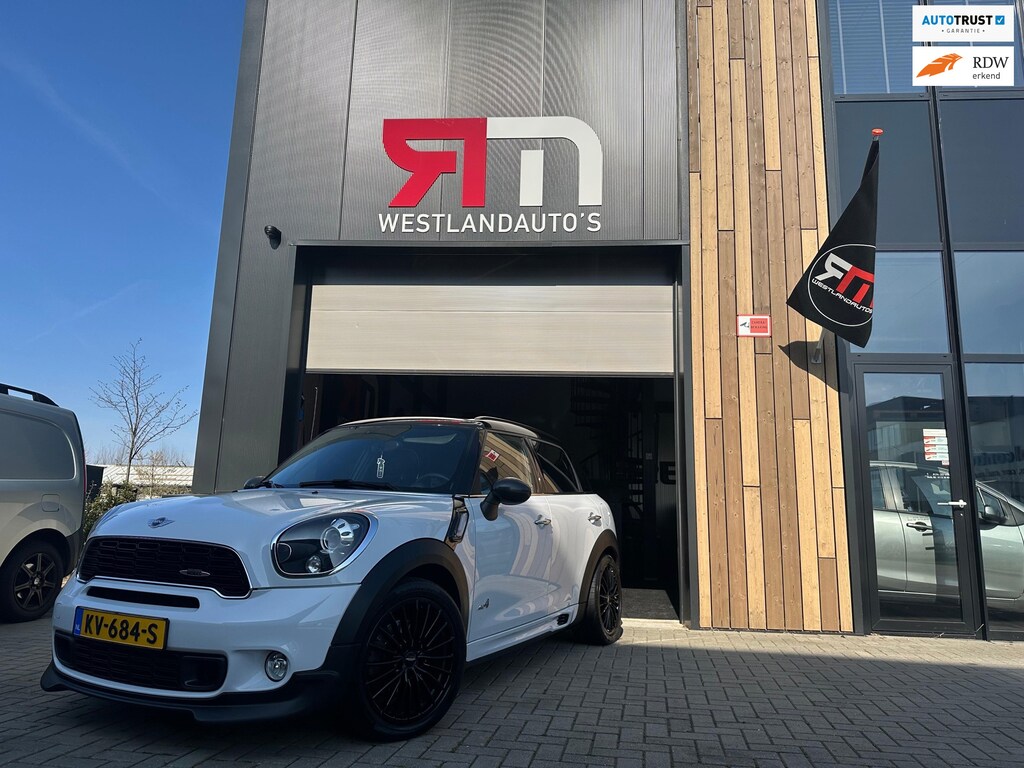 MINI Countryman 1.6 Cooper S /autm/ JCW pakket/navi/pano/clima/harman-C/LM-velgen/leder/alcatara hemel/carbon fiber/bomvol