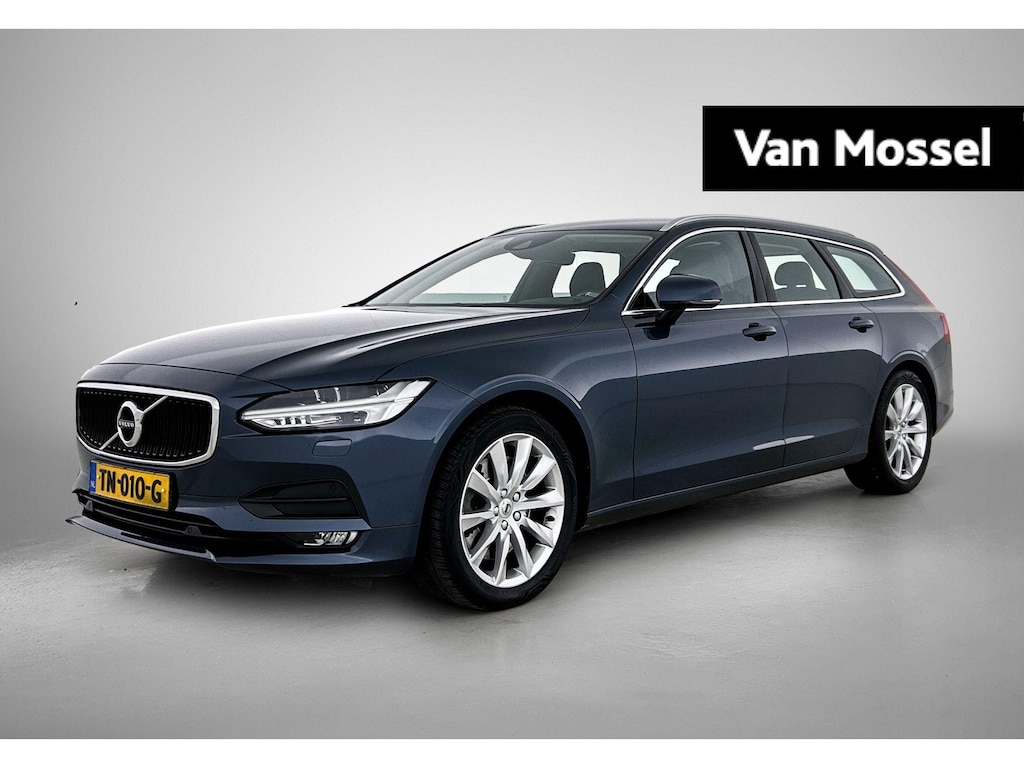 Volvo V90 2.0 T4 Momentum | Automaat | Trekhaak | ACC | ECC | Stoel + Stuur + Achterbank Verwarming | 18"LMV | PDC | LED dagrijverlichting |
