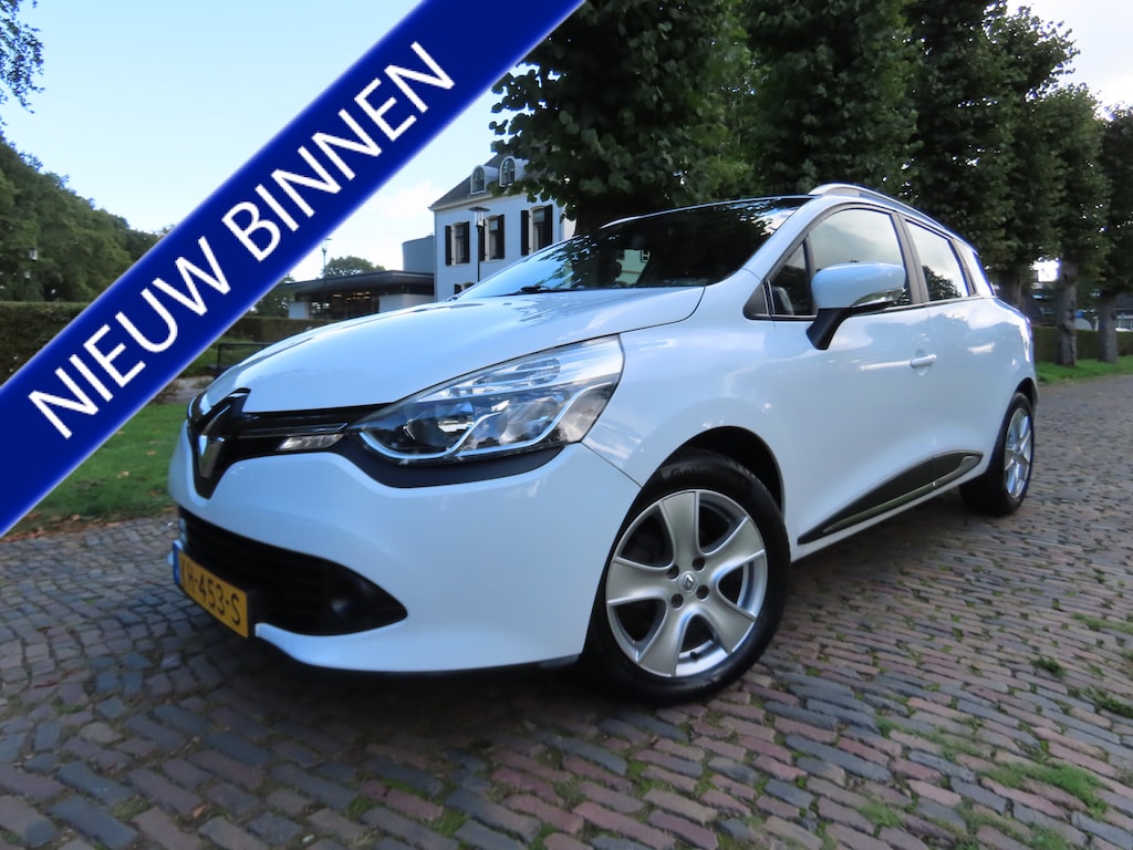 Renault Clio Estate 1.2 Dynamique Automaat Ecc Cruisecontrol Navigatie Keyless Entry Pdc Lm Velgen