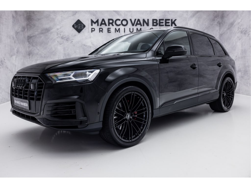 Audi Q7 55 TFSI V6 Quattro 7p | Pano | 23" | E-Trekhaak | Head-Up | 360