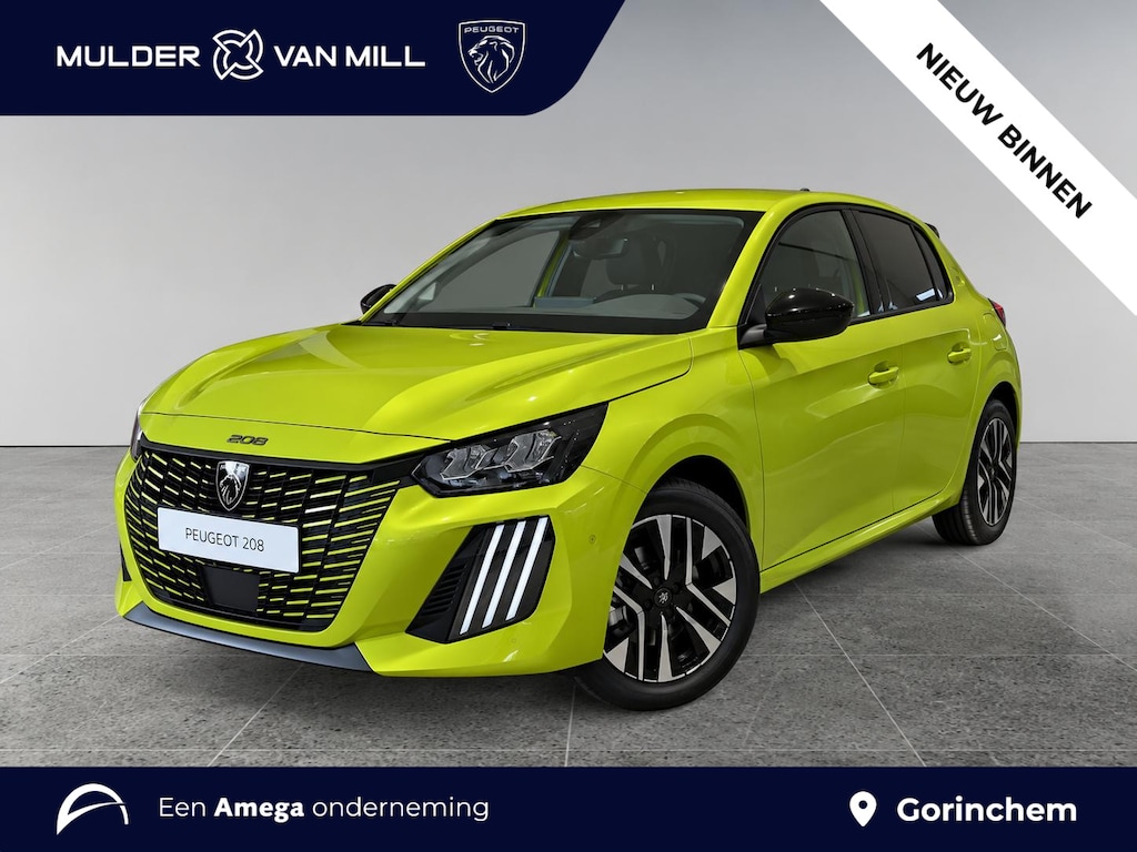 Peugeot 208 Allure 1.2 Hybrid 110pk e-DCS6 | VISION PACK | NAVIGATION PACK | DRIVING ASSIST PACK | HALF LEDER | APPLE CARPLAY / ANDROID AUTO |