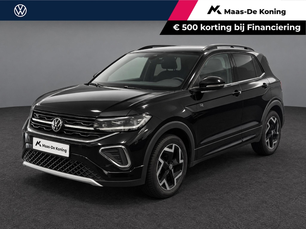 Volkswagen T-Cross 1.5 TSI 150pk DSG R-Line Edition · Camera · Apple/Android Car Play · Trekhaak · P-Sensoren · Navigatie · Stoelverwarming · 17'' Inch ·