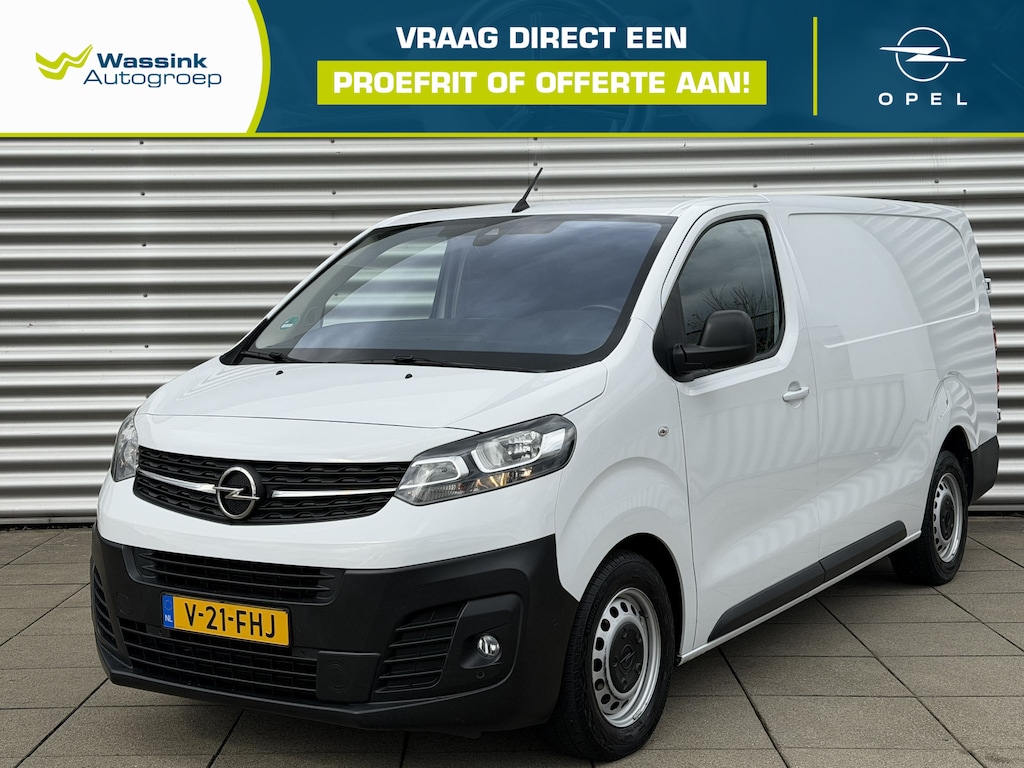 Opel Vivaro 2.0 Diesel 145 L3 Navigatie | camera | Trekhaak | Volledig Betimmerd | Stoelverwarming | Webasto Stand kachel | 3-Zits
