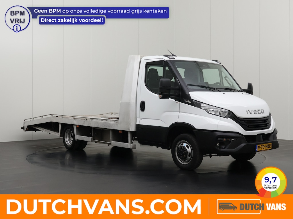 IVECO Daily 35C18 3.0Ltr Hi-Matic Automaat Oprijwagen | 3500Kg Trekhaak | Navigatie | Multimedia | Trekhaak