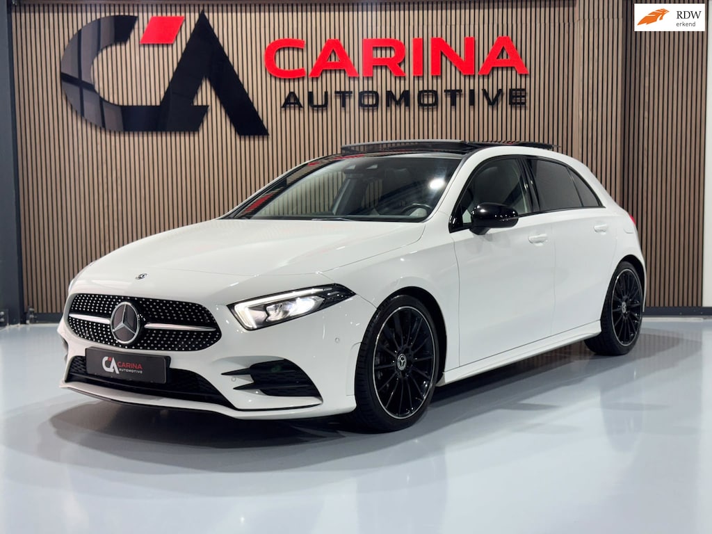 Mercedes-Benz A-klasse 180 Facelift AMG / Full Option / Panorama Dak / Stoel Verwarming / Sport Stoelen / Widescreen / Ect... /