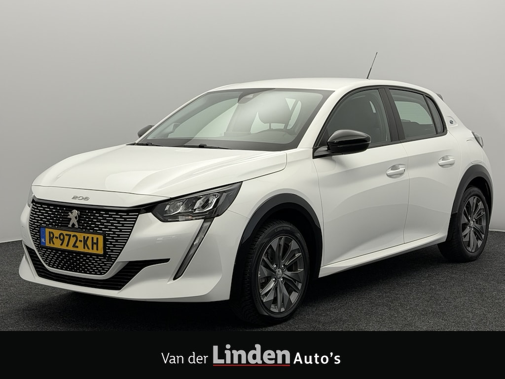 Peugeot e-208 EV Active Pack 50 kWh 3-Fase SOH 96,4% | Navigatie | 100KW Snellaadvermogen | Carplay&Android | Led