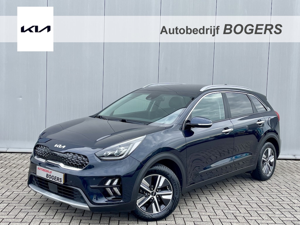 Kia Niro Hybrid 1.6 GDi DynamicPlusLine Navigatie, Climate Control, Adaptive Cruise Control, Leder, Stoel/Stuurverwarming