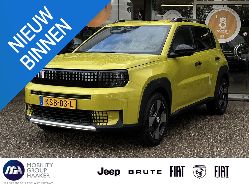 Fiat Grande Panda La Prima 11 kW 44 kWh | Apple-Android | Stoelverwarming | Stuur verwarming