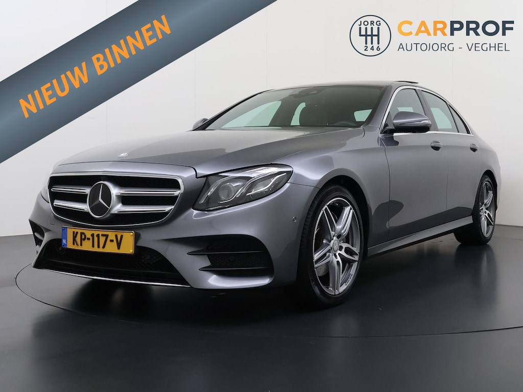 Mercedes-Benz E-klasse 200 Prestige Plus !e Eigenaar AMG Styling Panoramadak HUD Trekhaak Memory Adaptive Cruise Memory Burmester