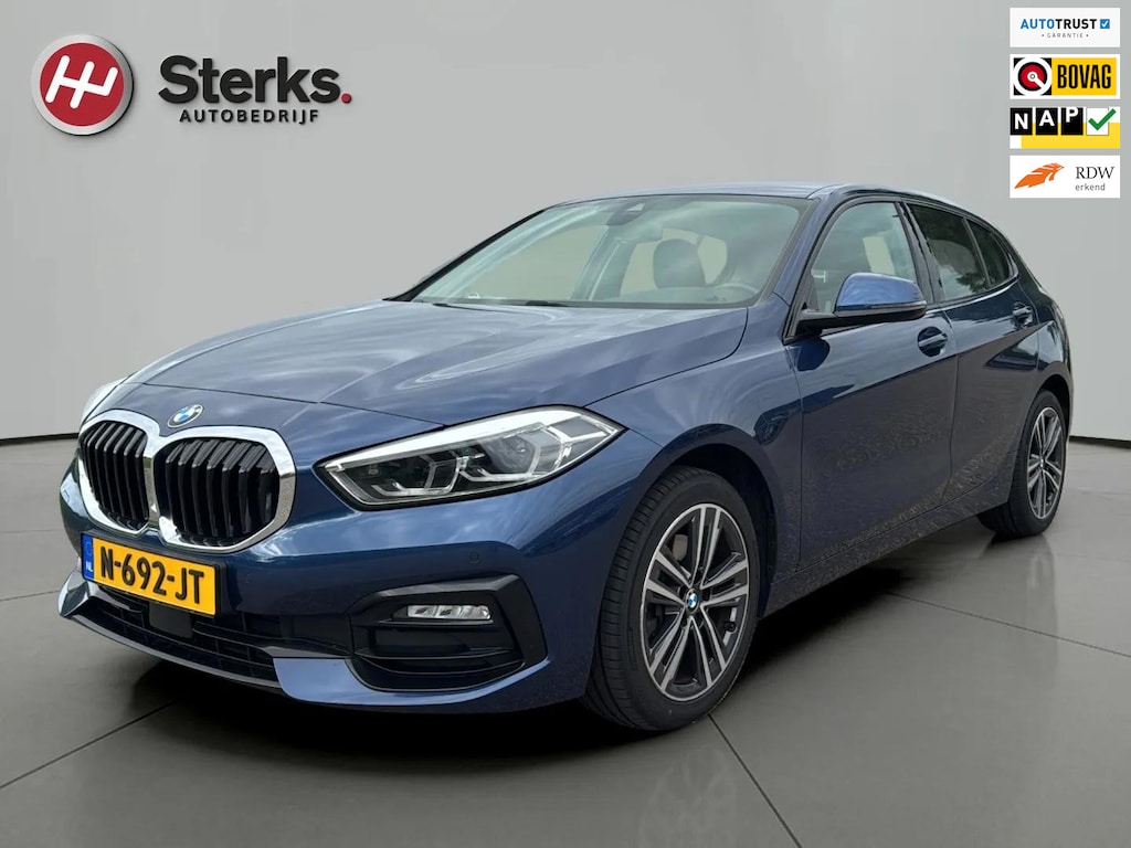 BMW 1-Serie 118i Business Edition SPORT LINE HALF LEDER ZEER MOOI NL AUTO