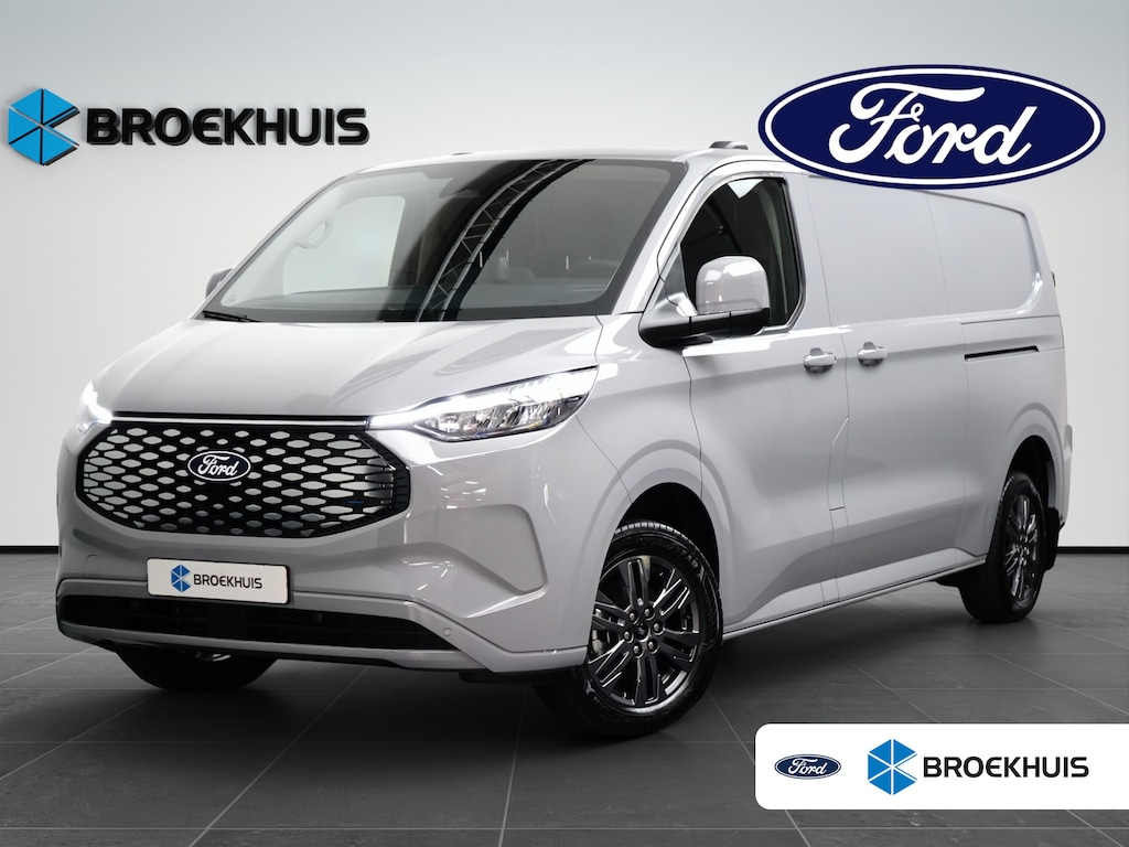 Ford E-Transit Cust. 340 L2H1 71KWh 218 pk Limited | 3 Zits | Winterpack | 370km WLTP | 2300kg Trekgewicht