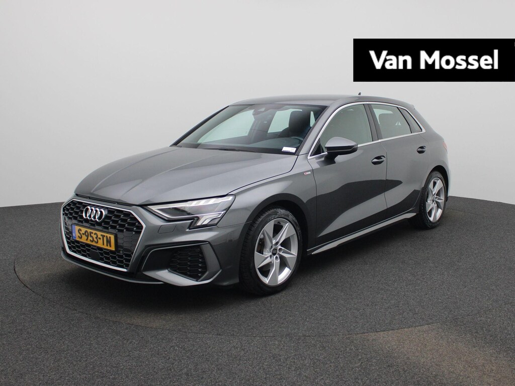 Audi A3 Sportback 30 TFSI S edition | Automaat | Cruise Control Adaptief | Climate Control | Navigatie | LED verlichting | Apple Carplay | Android Auto | Sportstoelen |