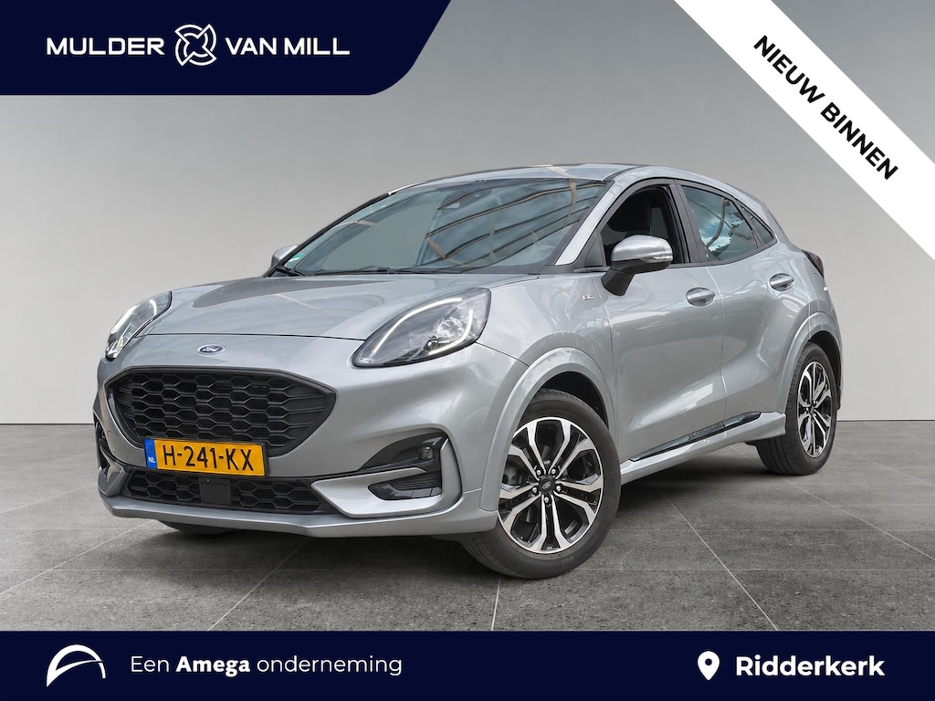 Ford Puma ST-Line 1.0 Hybrid 125pk | TREKHAAK | LAGE KM-STAND! | CLIMA | NAVI | APPLE CARPLAY / ANDROID AUTO | PARKEERSENSOREN | NL AUTO | ISOFIX |
