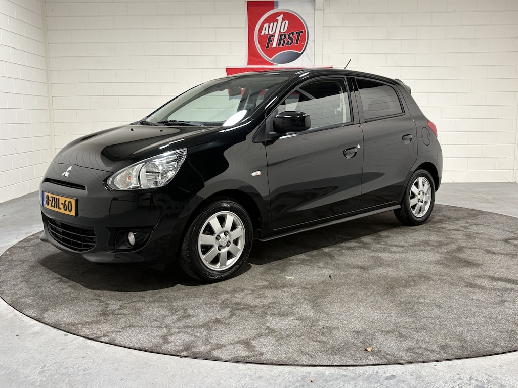 Mitsubishi Space Star 1.0 Bright, 1e eigenaar, Clima, Cruise, Lichtmetaal, Isofix, Prijs incl. nieuwe apk, beurt en 3 maanden garantie, lage km stand