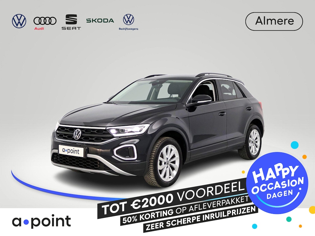 Volkswagen T-Roc 1.5 TSI Oranje Edition 150 pk Automaat (DSG) | Verlengde garantie | Navigatie via App | Parkeersensoren (Park assist) | Achteruitrijcamera | Autom. airco |