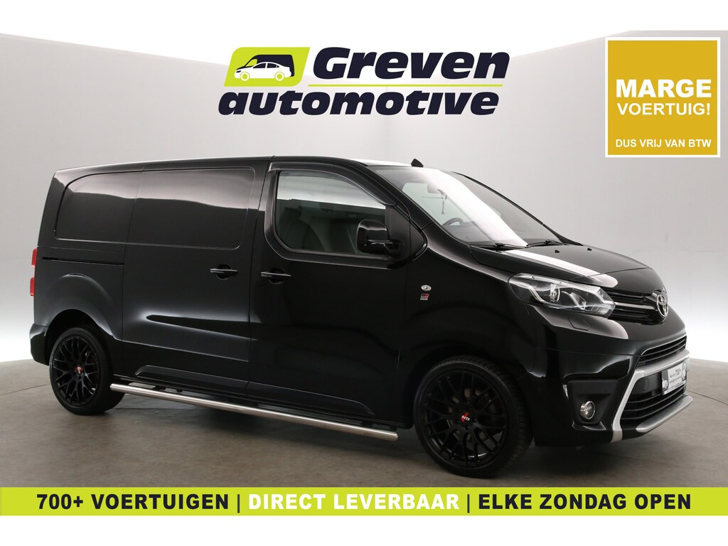 Toyota ProAce 2.0 177PK GR-Edition L2H1 | Marge | Automaat | Clima | Cruise | HUD | Carplay | Camera | Trekhaak | 2xSchuifdeur Elektrisch