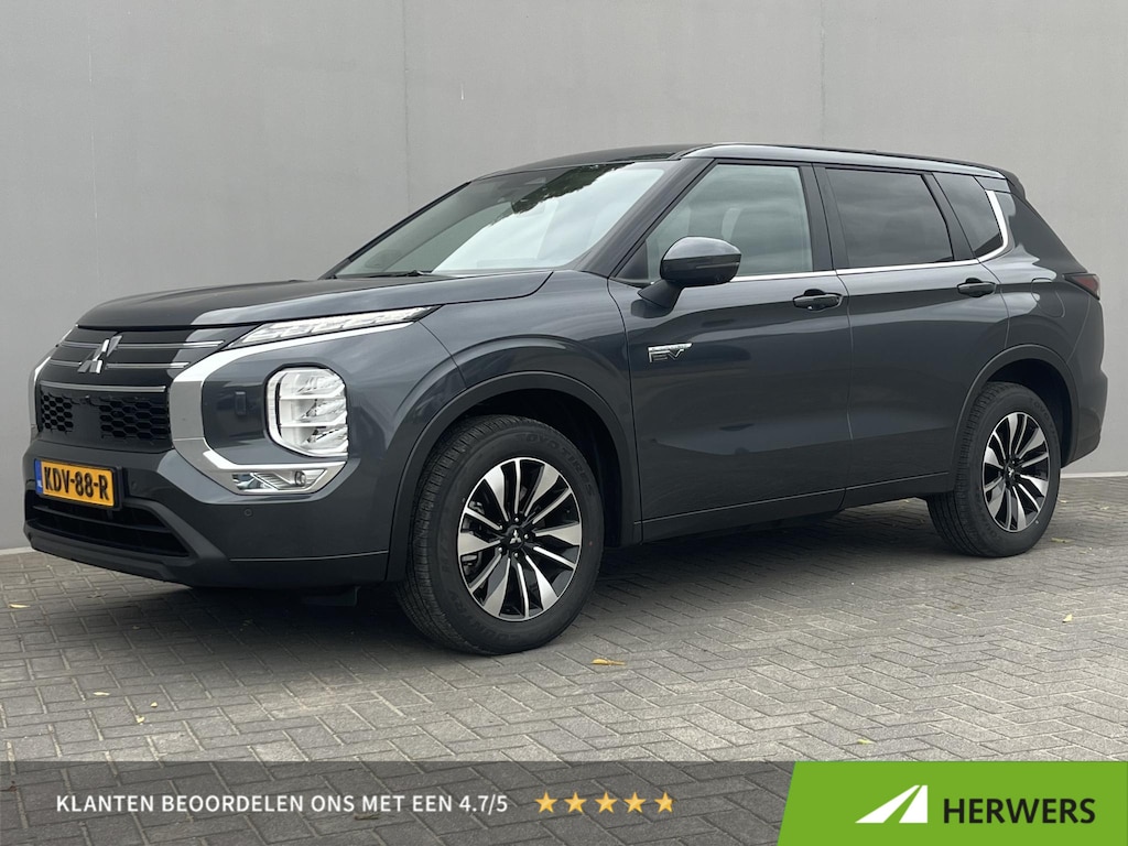 Mitsubishi Outlander 2.4 PHEV Intense MY26 / Afneembare trekhaak (1600 kg) / Adaptief Cruise Control / Apple Carplay&Android Auto / 1600kg trekgewicht / Full-Map Navigatie / Airco / Stoelverwarming Voor / 360 Camera + Sensoren /