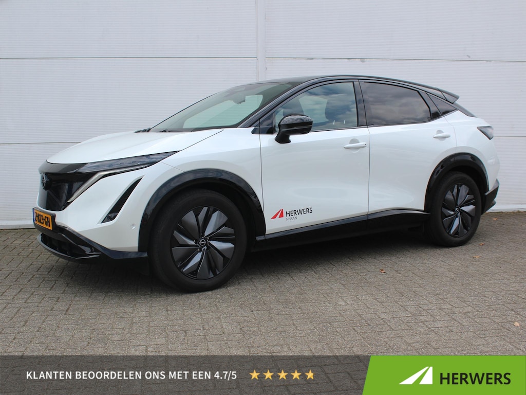 Nissan Ariya e-4ORCE Evolve 87kWh / Duurste uitvoering / 1.500kg Trekgewicht / Vierwielaandrijving / Panorama dak / BOSE Audio /