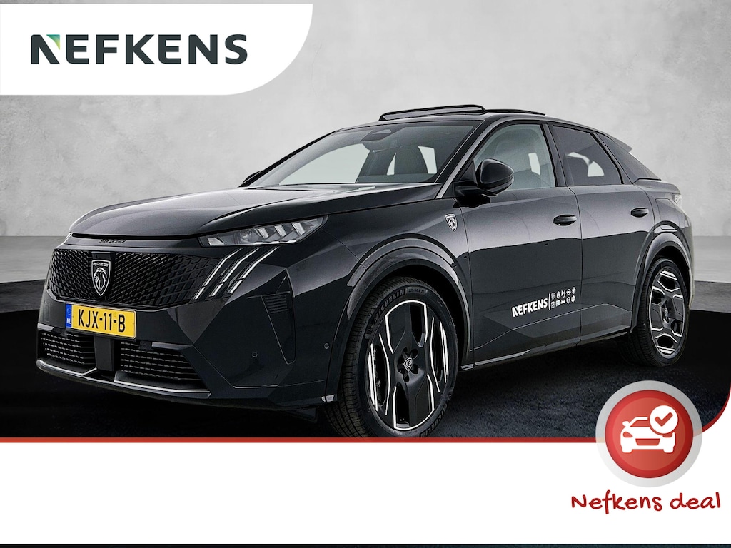 Peugeot E-3008 Launch Edition 325 Dual Motor 73 kWh Leder NAPPA zwart | Warmtepomp | Full Opties