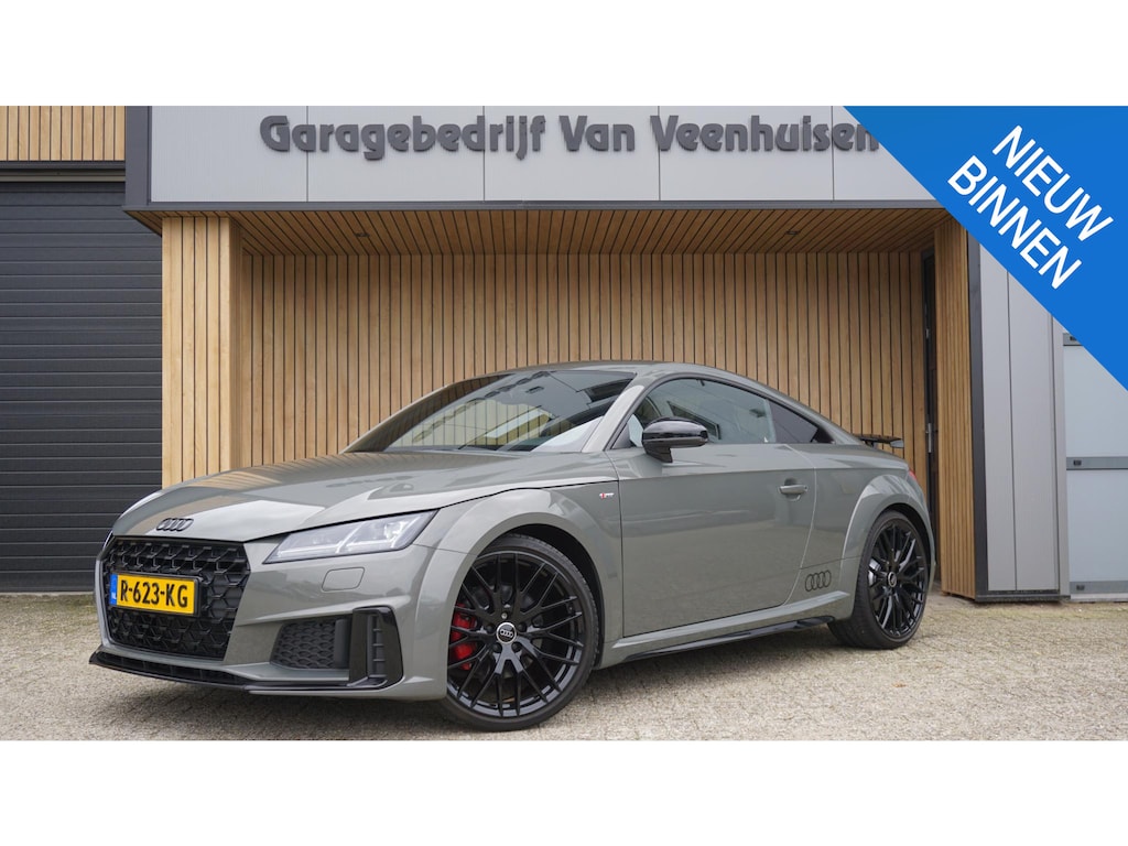 Audi TT 40 TFSI Competition 2x S-line *Black Exclusive* RS-Seats 20inch LED Virtual 11306km! *Unieke TT* Chronos Grey Pearl