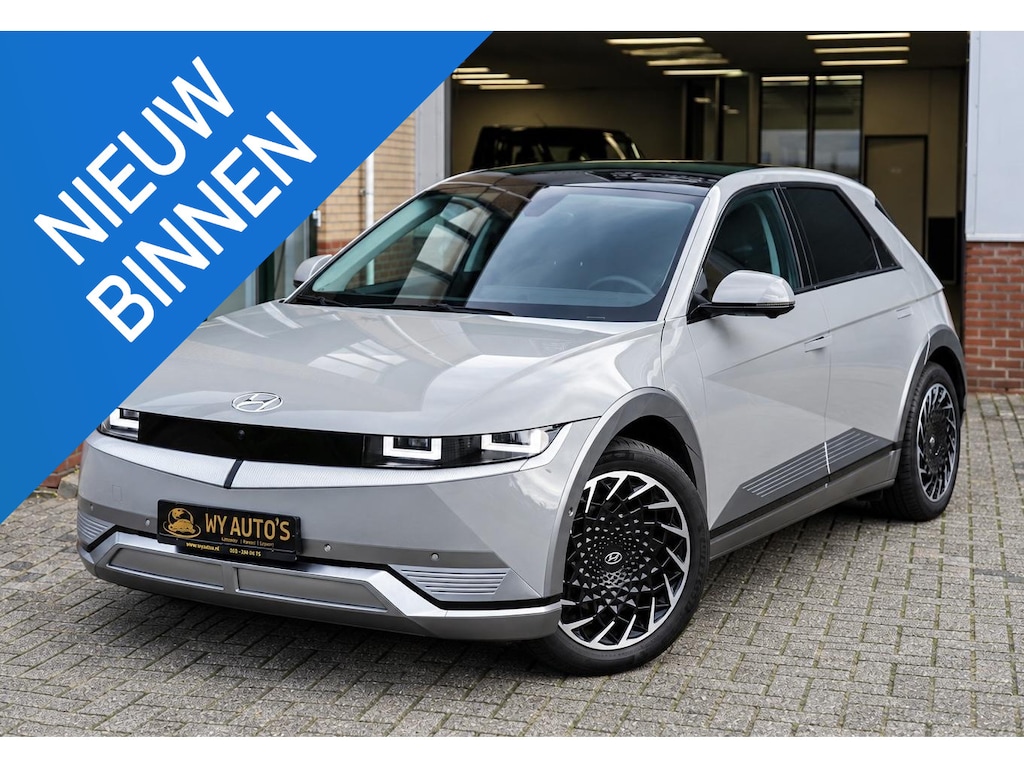 Hyundai Ioniq 5 Lounge 77.4 kWh SOH 99,2%|Panoramadak|Cyber Gray Metallic|Full Options