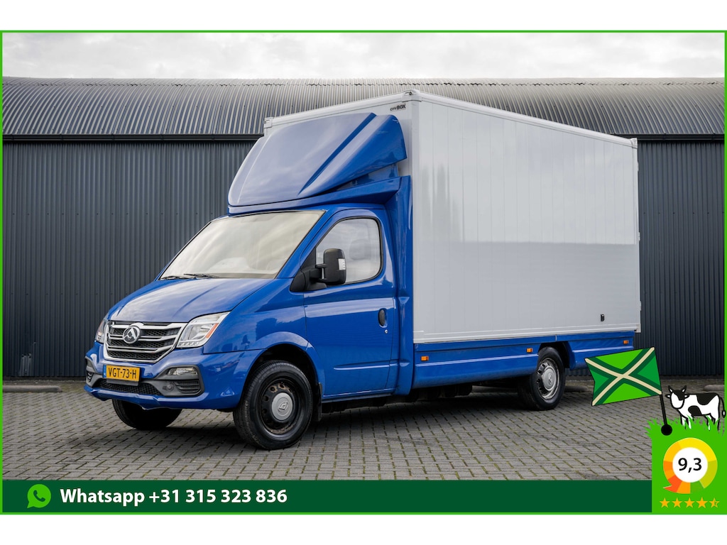 Maxus EV 80 | Volledig Elektrisch | 3-Zits | Camera | Bakwagen