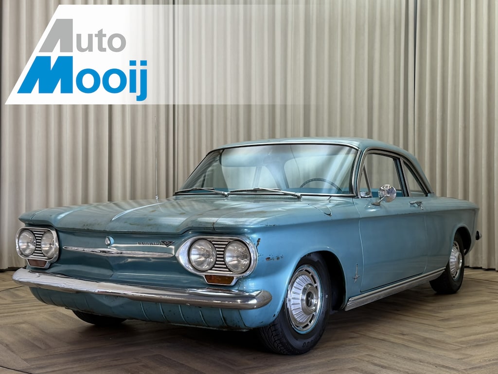 Chevrolet Corvair Monza 900 / Coupé / NL-EU Kenteken / Super patina / Roestvrij / Lowrider / Powerglide Automatic / 1963 / California / Documentation