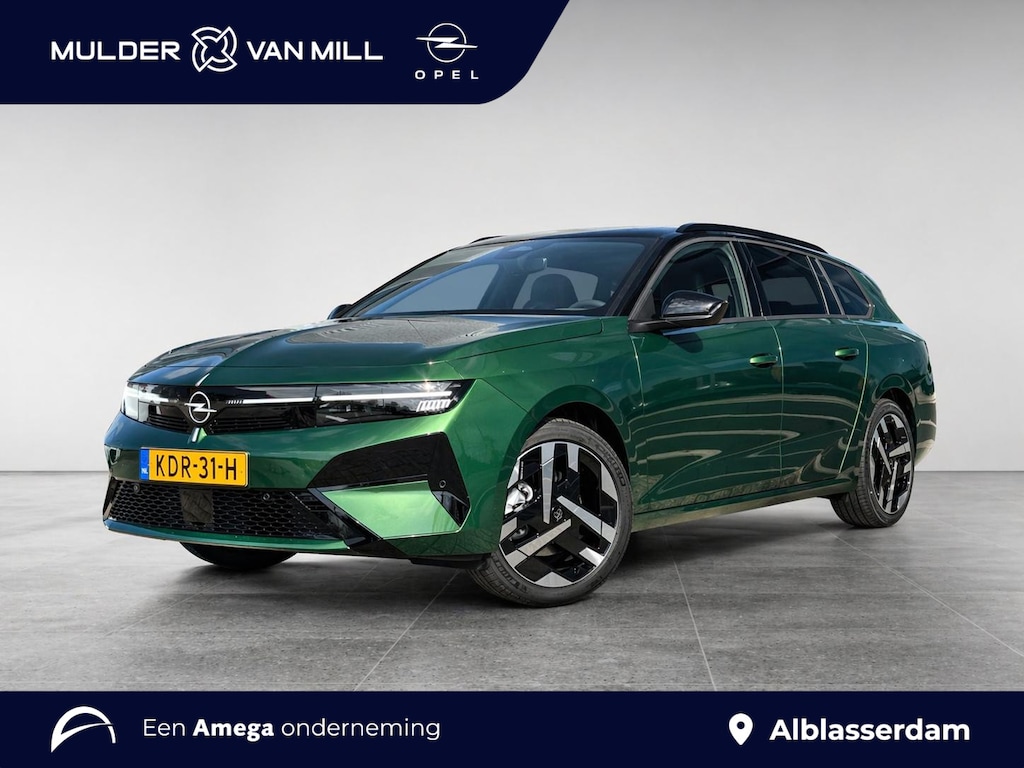 Opel Astra Electric ST Ultimate EV 58kWh 156pk | SCHUIF/KANTELDAK | HEAD-UP | STOEL + STUURVERW. | CAMERA | ELEKTR. STOELEN |