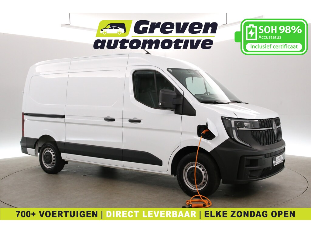Renault Master E-TECH 87 kWh L2H2 | Snelladen | SOH 98% | Airco | Camera | Cruise | 3 Zits | Carplay | LED | Parkeersens.