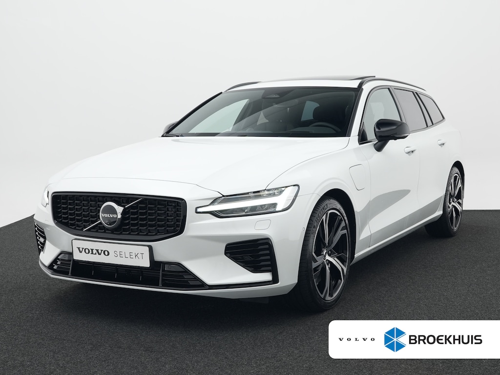 Volvo V60 T6 Recharge AWD Ultra Dark | 360° Camera | Bowers & Wilkins Soundsystem | Cruise control adaptief met Stop&Go en stuurhulp