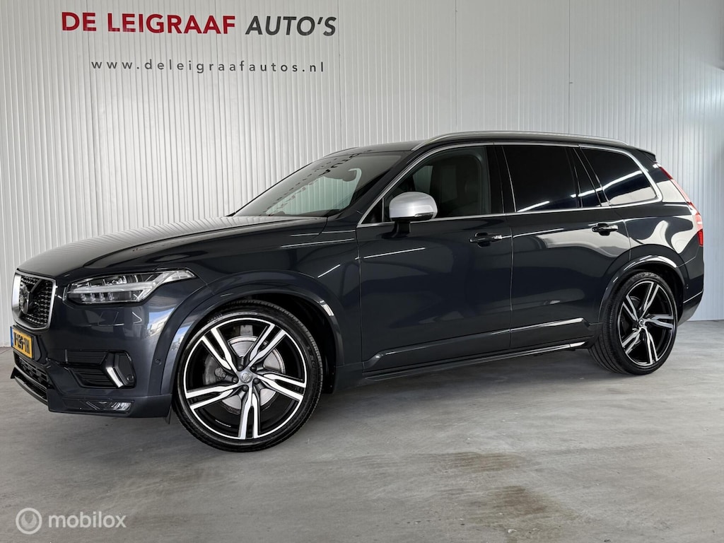Volvo XC90 2.0 D5 AWD R grijs kenteken [Vol optie's] Marge