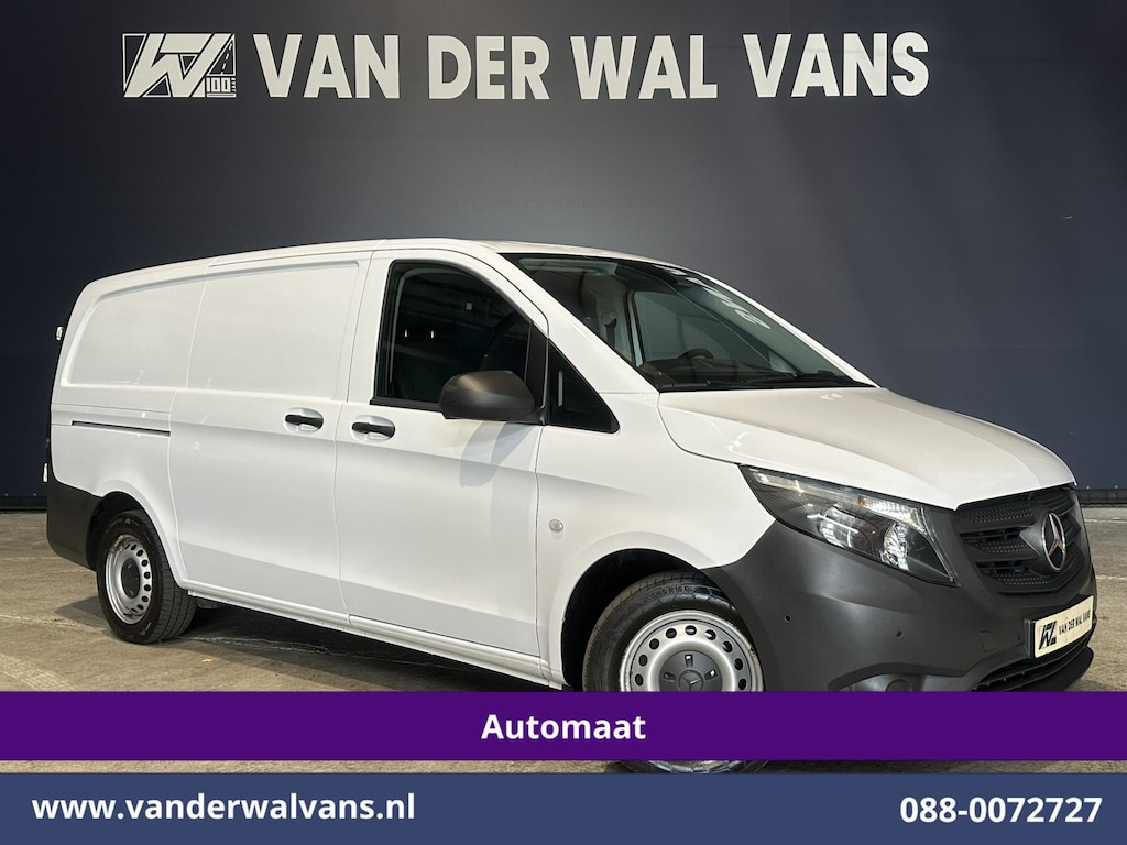 Mercedes-Benz Vito 116 CDI 164pk Automaat L2H1 Inrichting Euro6 Airco | Camera | Navigatie | Cruisecontrol Stoelverwarming, Parkeersensoren