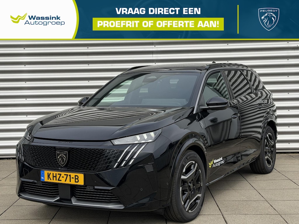 Peugeot e-5008 GT 73 kWh 7p | Adaptive Cruise Control | Elektrische Stoelen met Geheugenfunctie | Camera | Navigatie | Warmtepomp | Stoel/Stuurverwarming