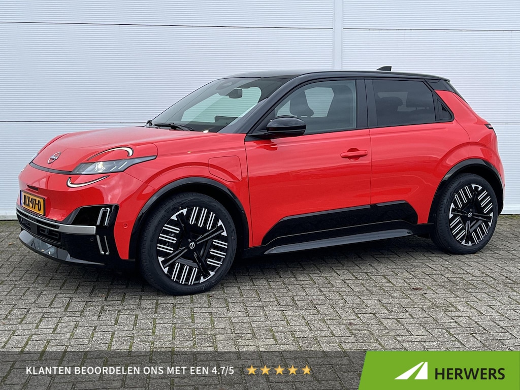 Nissan Micra ADVANCE - Launch Edition 52 kWh / 417 km WLTP / 5 Jaar Fabrieksgarantie / Stuur- en Stoelverwarming / Achteruitrijcamera / Adaptieve Cruise Control / Google Maps Navigatie / Apple Carplay & Android Auto / Climate Control / Keyless Entry & Start / Parkeersensoren voor en achter