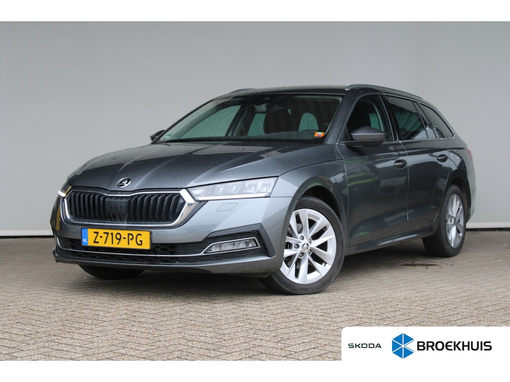 Skoda Octavia Combi 1.0 e-TSI Business Edition Plus | Trekhaak wegklapbaar | Dode-hoekdetectie | Elektrische achterklep | ACC |