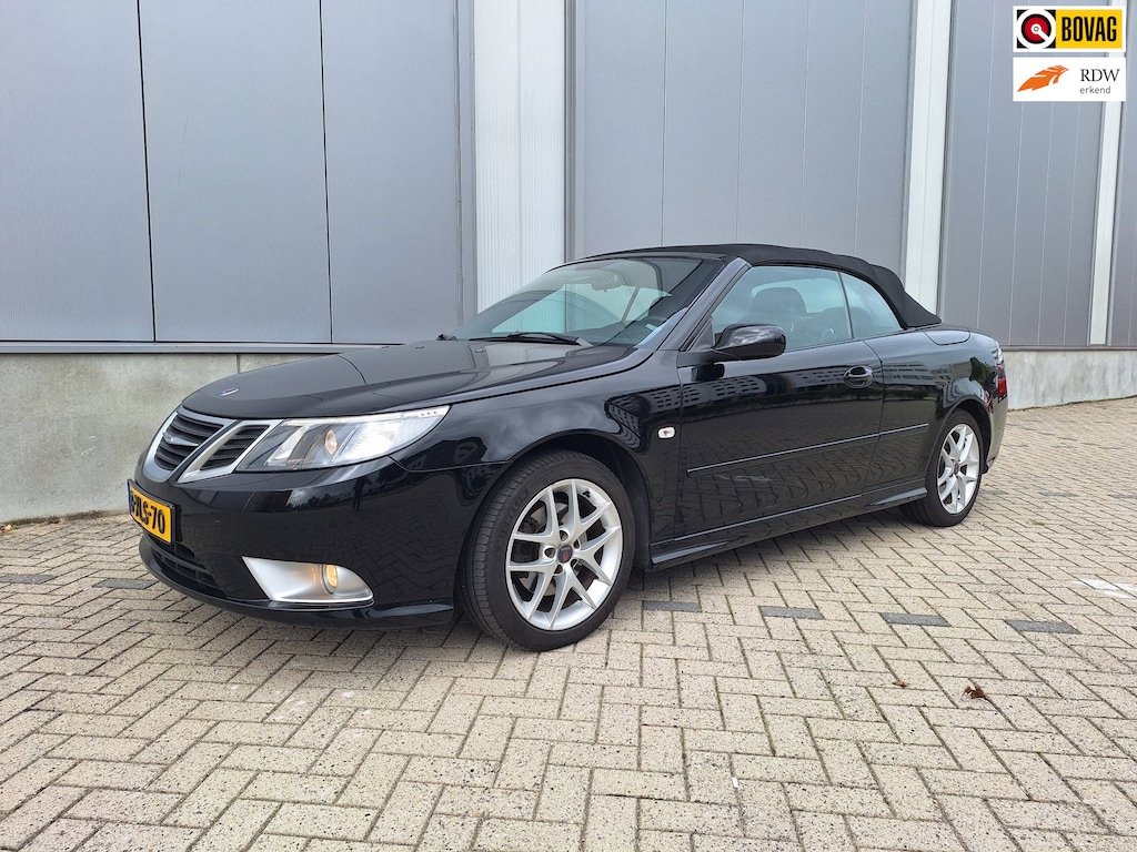 Saab 9-3 Cabrio 1.8t Vector -wat een mooie cabrio-