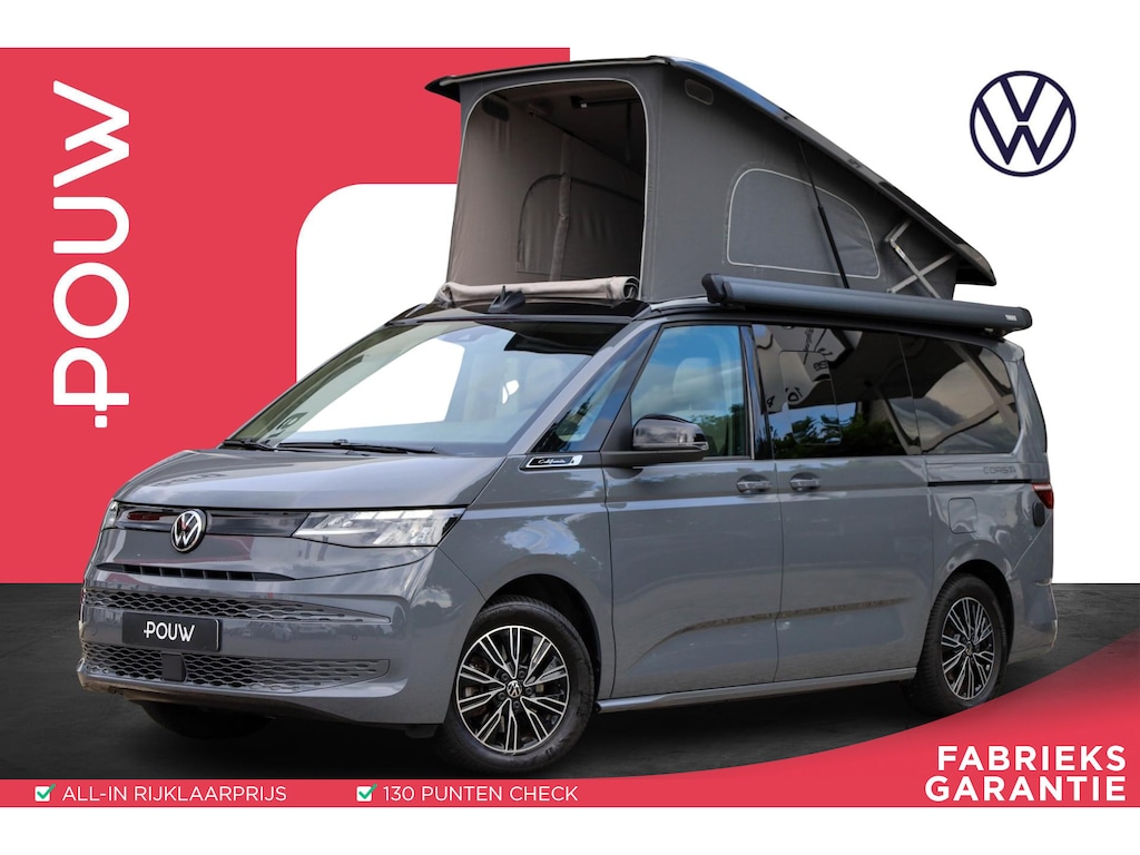 Volkswagen California Coast 1.5 TSI eHybrid 245pk DSG 4MOTION | Trekhaak Wegklapbaar | Cruise Control | Voorstoelen Verwarmd