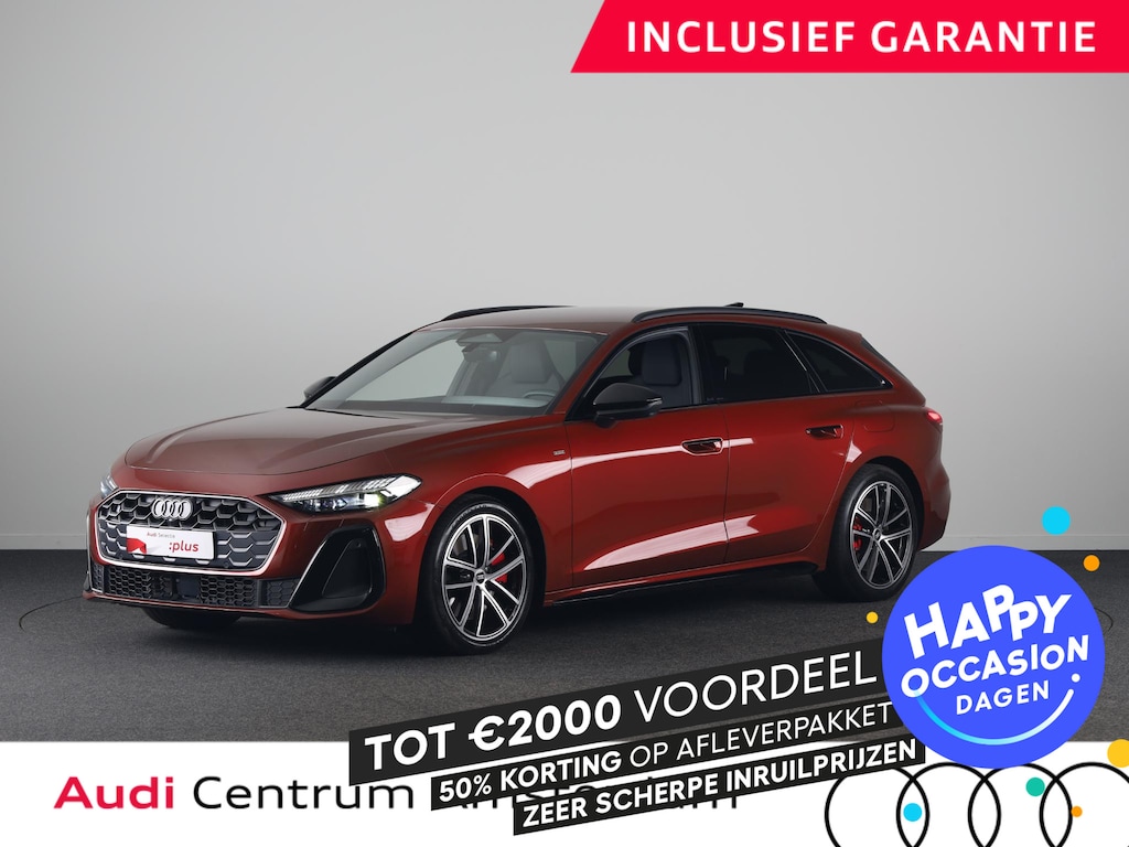Audi A5 Avant 2.0 e-hybrid quattro S edition Quattro 367pk | Private lease vanaf €1016,- | Lederen bekleding | MMI Bijrijdersscherm | Elektrisch verstelbare voorstoel met geheugen