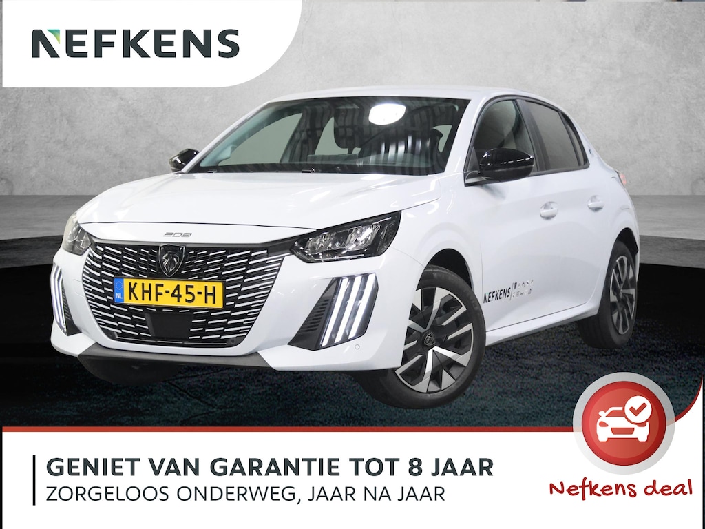 Peugeot e-208 EV Allure 51 kWh 156PK | 1ste eigenaar | AppleCarplay/AndroidAuto | FULL LED | Lederen Stuurwiel | Climate Control | Cruise Control | Isofix | Privacy Glass | Parkeersensoren |