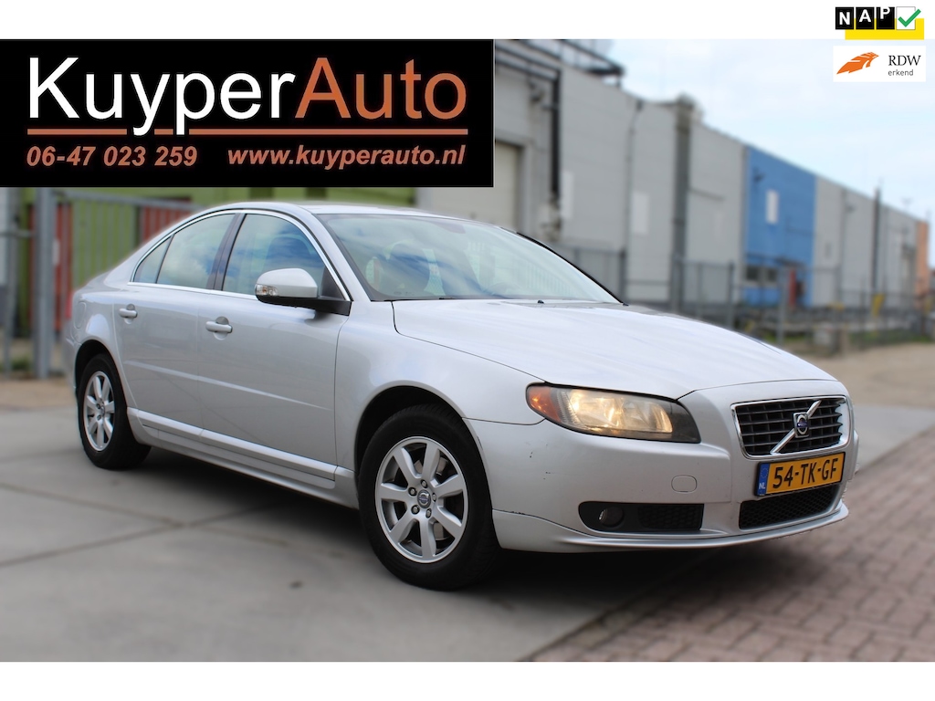 Volvo S80 2.5 T Momentum AUTOMAAT LEDER DEALER ONDERH DISTRIBUTIE REC