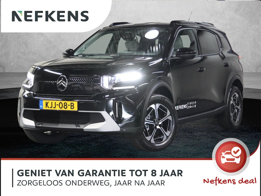 Citroën C3 Aircross 1.2 Hybrid 145PK Max | 1ste eigenaar | AppleCarPlay/AndroidAuto | Navigatie | Cruise Control | Climate Control | Armsteun | Parkeersensoren | DAB Radio | LED | Two-tone | Isofix | Privacy Glass | Parkeersensoren |