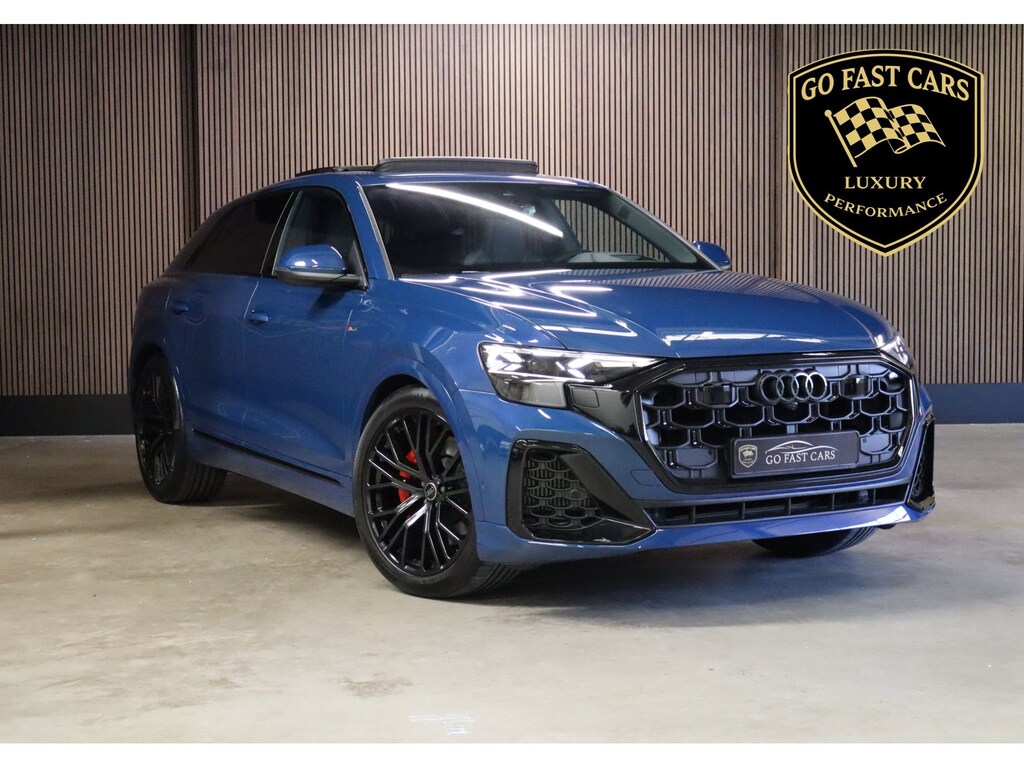 Audi Q8 55 TFSI e quattro Pro Line S|RS Seats|Trekhaak|Memory|Pano|Head-up|4 Wielbesturing|22"|B&O|Soft close|Luchtvering|2026|BTW