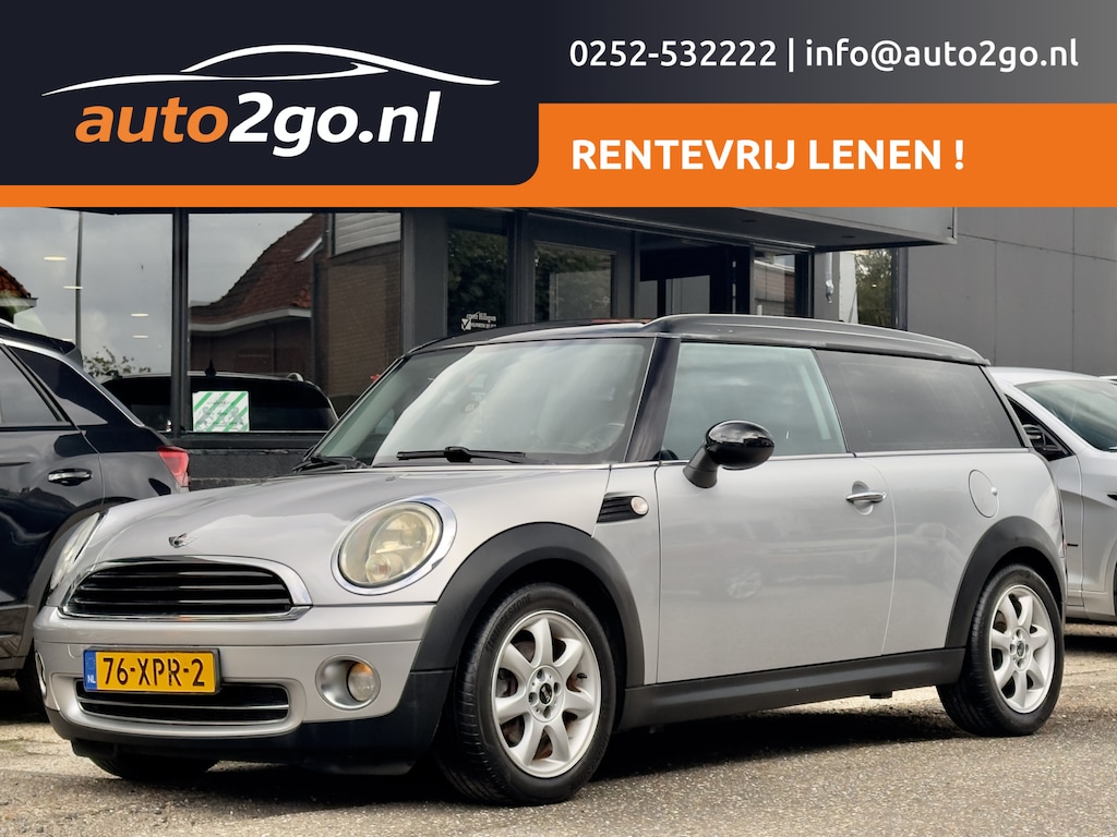 MINI Clubman 1.6 COOPER LEDER AIRCO LED LMV