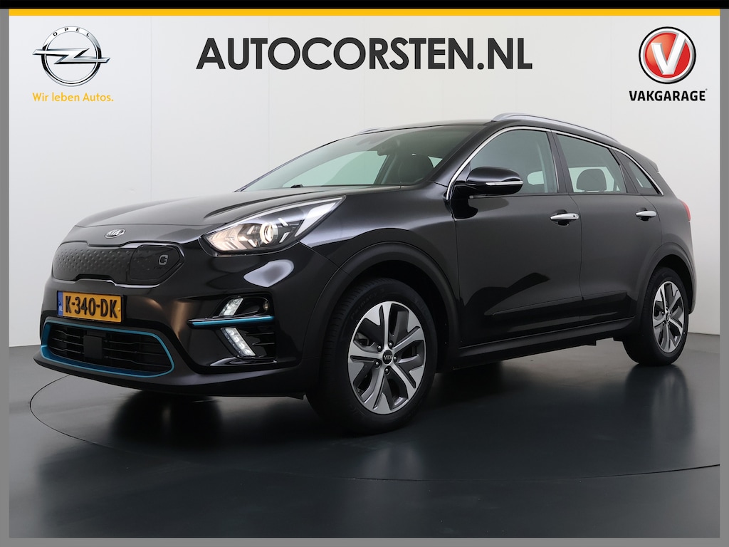 Kia Niro EV e-Niro DynamicLine 64kWh 204PK Warmtepomp SOH 98% Camera Adap.Cruise Stoel+Stuurverwarming Navi Ecc Apple Carplay Android Auto Pdc Isofix Lane Assist VESS Regen-Lichtsensor 1e Eigenaar Origineel Nederlandse Auto