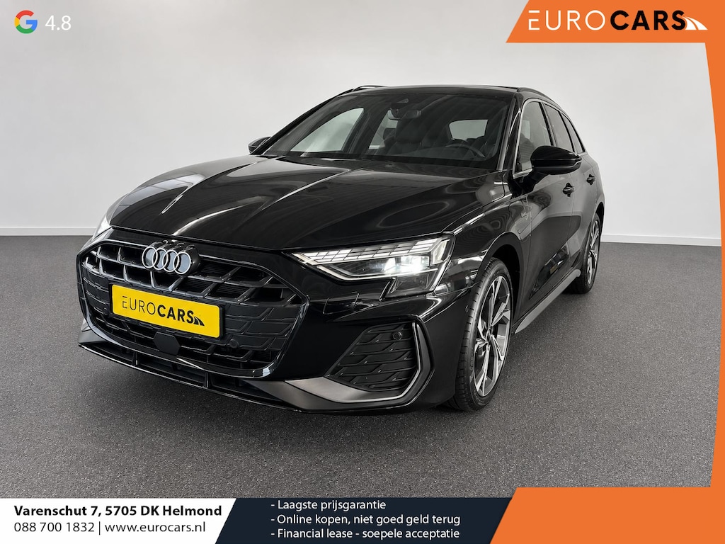 Audi A3 Sportback 40 TFSI e 204pk Automaat S-Line edition Comfort pakket Plus Lichtmetalen Velgen 18" Matrix Led Parkeer sensoren Camera Cruise Control Adaptive Navigatie Apple Carplay/Android Auto