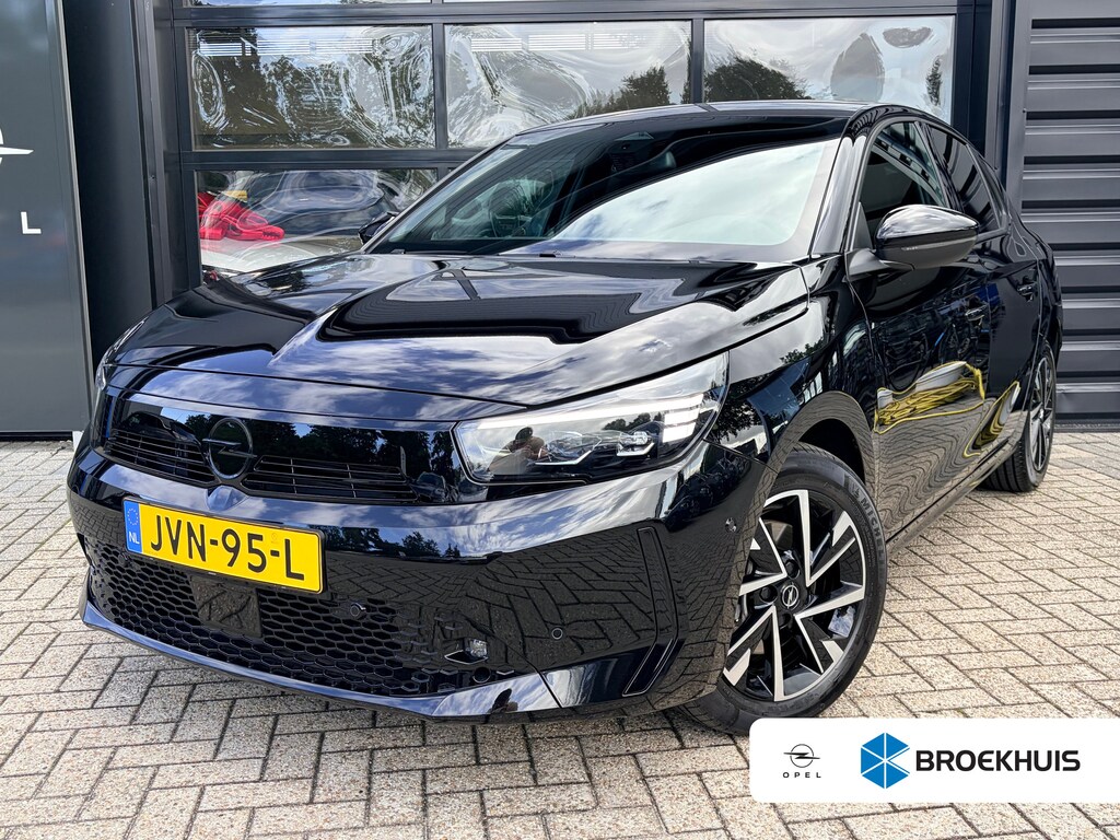 Opel Corsa 1.2 Turbo Automaat Hybrid GS | 2+6 JAAR GARANTIE| MATRIX LED| DODEHOEK DETECTIE| KEYLESS ENTRY & START| DRAADLOZE TELEFOONLADER| NAVIGATIE + APPLE CARPLAY/ANDROID AUTO| CAMERA + PARKEERSENOSREN| ELECTRONIC CLIMATE CONTROL| EERSTE EIGENAAR|