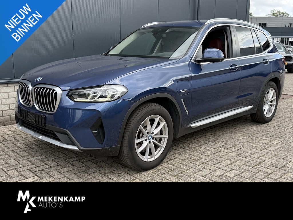 BMW X3 xDrive30e High Executive 18"/Leder + memory/Dodehoek/HiFi/Keyless/360 camera/Stoelverwarming/Apple Carplay & Android Auto