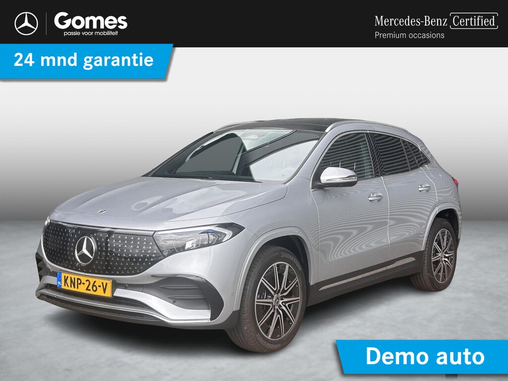 Mercedes-Benz EQA 250+ Business Solution AMG | Panoramadak | Elektrisch Verstelbare Stoelen + Memory | 360° Camera | Dodehoekassistent | Head-up Display | Burmester Surround Sound | Apple CarPlay | Android Auto | Stoelverwarming | Sfeerverlichting