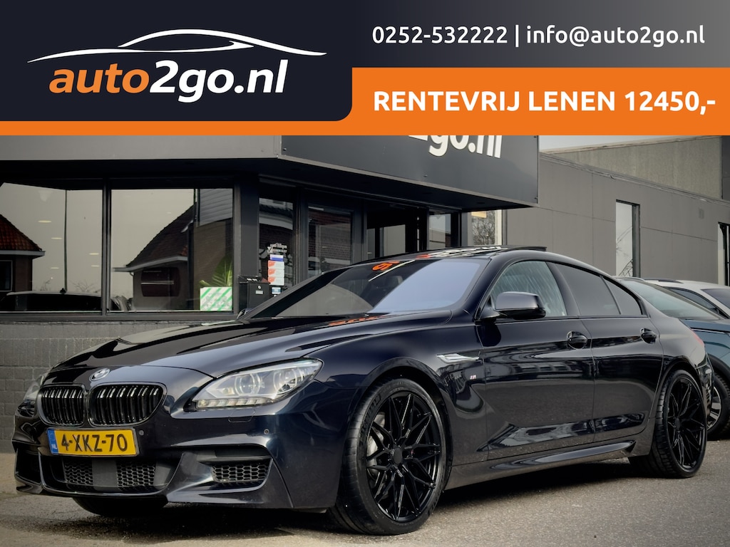BMW 6-Serie Gran Coupe 650i ACTIE! BETAAL NU 50% 12450 DE REST IN 2JR RENTEVRIJ LENEN